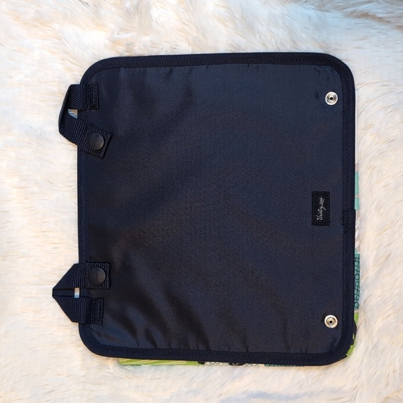 Thirty one Hanging Tote Back Seat Organizer Beach Aqua Floral Pattern - Picture 3 of 10